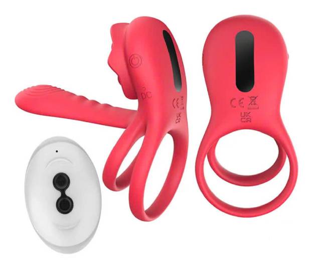 Vòng đeo dương vật hình hoa ZEZELIFE tăng khoái cảm kéo dài thời gian